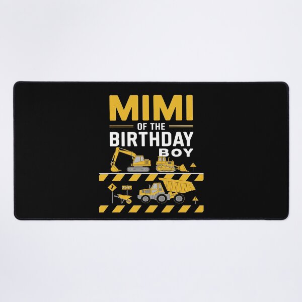 Item preview, Mimi Of The Birthday Digger for Boy Excavator Builder Bday designed and sold by MarkLeedsArt.