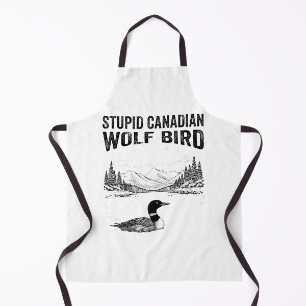 Item preview, Stupid Canadian Wolf Bird, Loon Lover, Canadian Wildlife - Heated Rivalry designed and sold by rexedmee8.