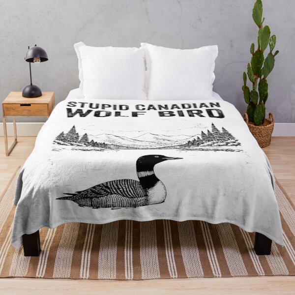 Item preview, Stupid Canadian Wolf Bird, Loon Lover, Canadian Wildlife - Heated Rivalry  designed and sold by rexedmee8.