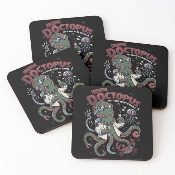Item preview, Frightful Doctopus Mad Scientist Octopus Steampunk designed and sold by tollaru.
