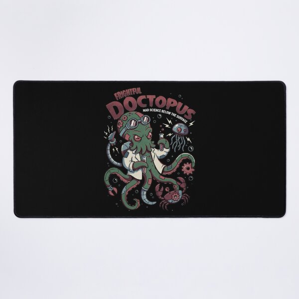 Item preview, Frightful Doctopus Mad Scientist Octopus Steampunk designed and sold by tollaru.