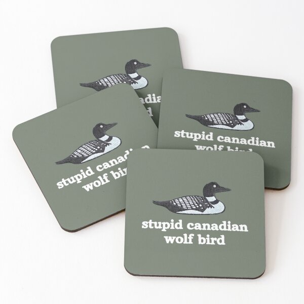 Item preview, Stupid Canadian Wolf Bird, Loon Lover, Canadian Wildlife - Heated Rivalry  designed and sold by rexedmee8.
