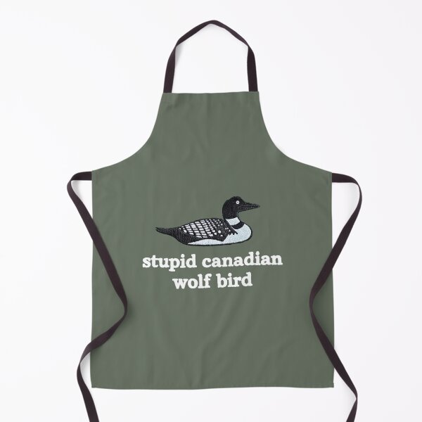 Item preview, Stupid Canadian Wolf Bird, Loon Lover, Canadian Wildlife - Heated Rivalry designed and sold by rexedmee8.