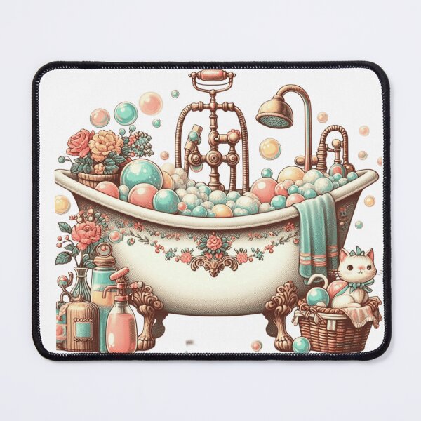 Item preview, lovely vintage bath with bubbles designed and sold by nicnacc.