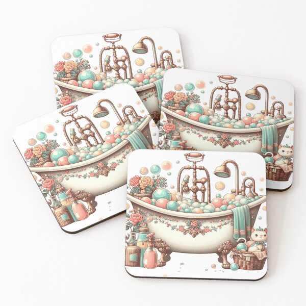 Item preview, lovely vintage bath with bubbles designed and sold by nicnacc.