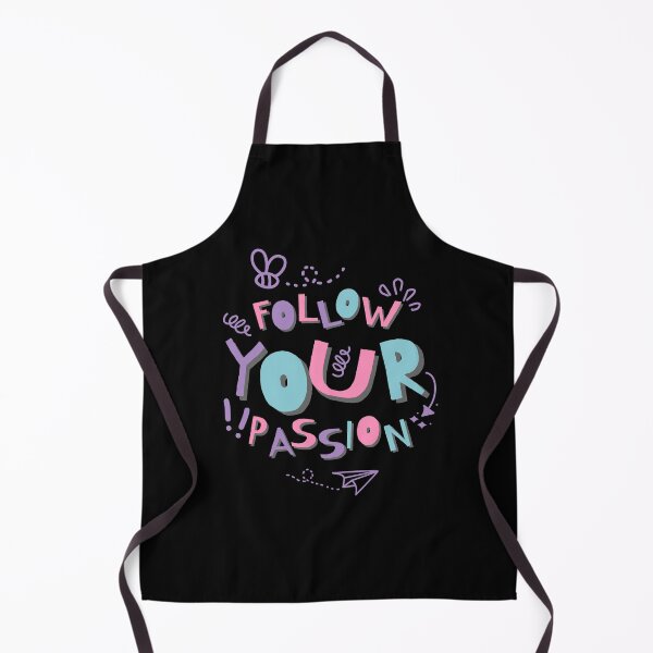 Item preview, Follow Your Passion - Cute Pastel Hand Drawn Inspirational Quote designed and sold by Latikshop.