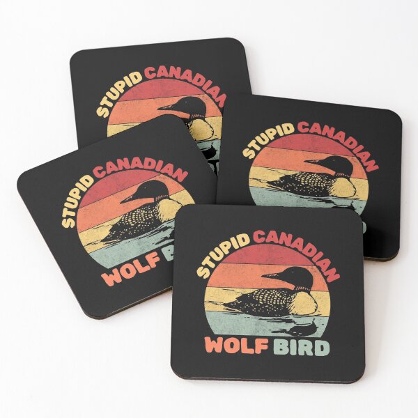 Item preview, Stupid Canadian Wolf Bird, Loon Lover, Canadian Wildlife - Heated Rivalry  designed and sold by rexedmee8.
