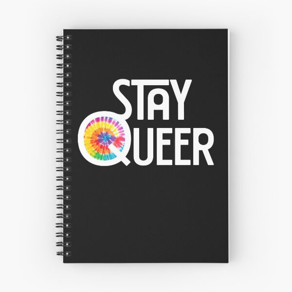Item preview, Stay Queer Rainbow Tie Dye Gay Pride White designed and sold by TackyTime.