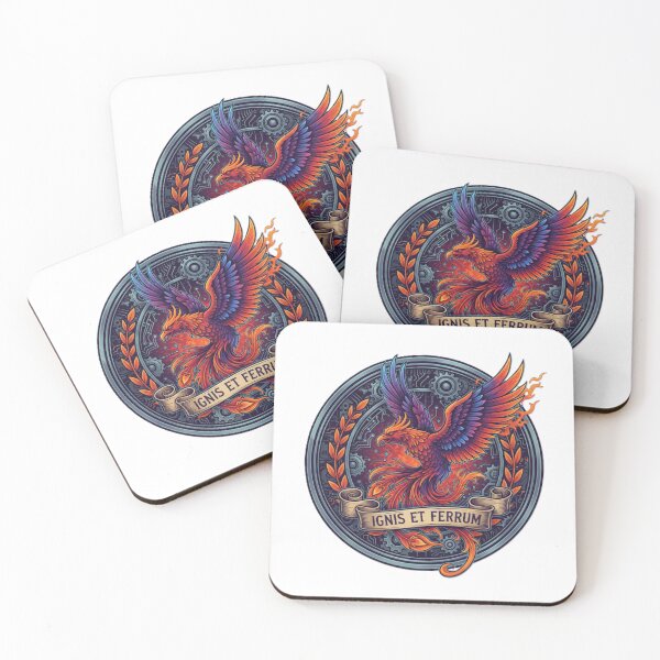 Item preview, Eternal Phoenix: Ignis Et Ferrum Steampunk Crest designed and sold by MartinxMarie.