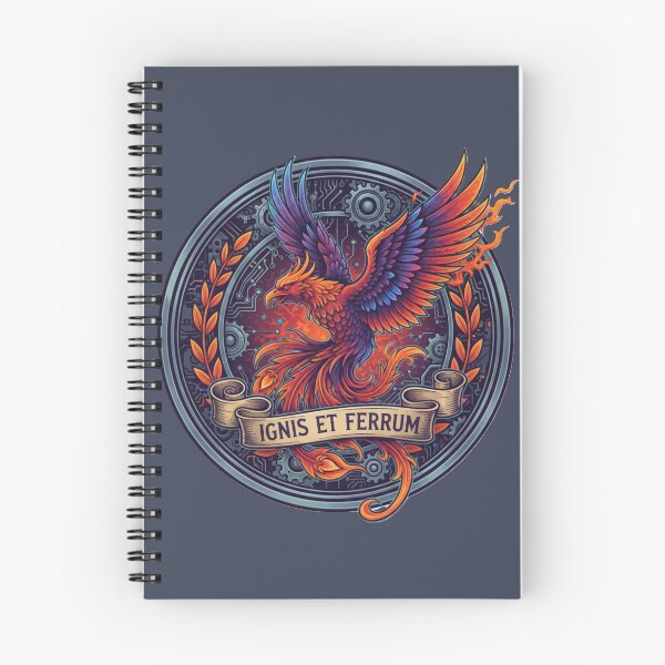 Item preview, Eternal Phoenix: Ignis Et Ferrum Steampunk Crest designed and sold by MartinxMarie.
