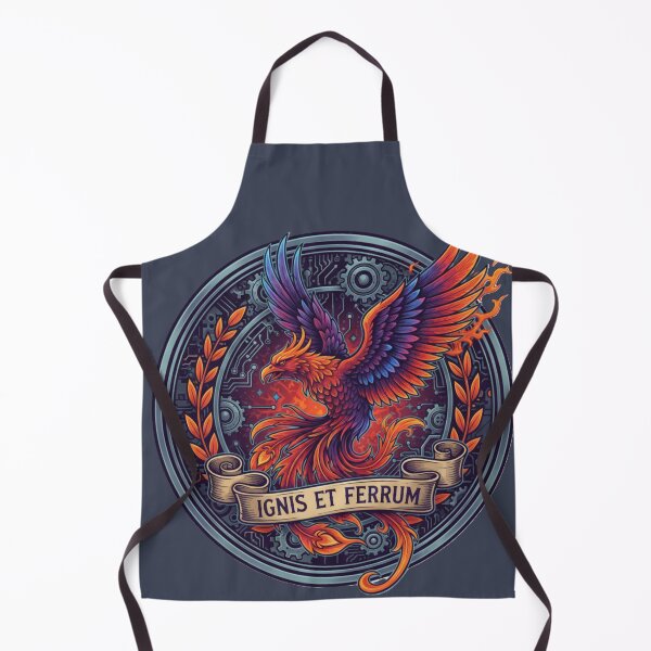 Item preview, Eternal Phoenix: Ignis Et Ferrum Steampunk Crest designed and sold by MartinxMarie.