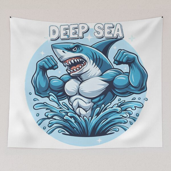 Item preview, "Deep Sea" Sporty Design for Fitness and Gym designed and sold by ITz Shop.