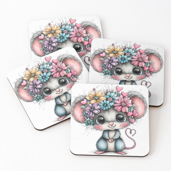 Item preview, Watercolor Happy Funny Farm Life Animals designed and sold by Eiwaprints.