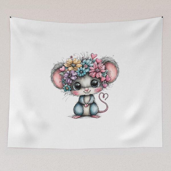 Item preview, Watercolor Happy Funny Farm Life Animals designed and sold by Eiwaprints.