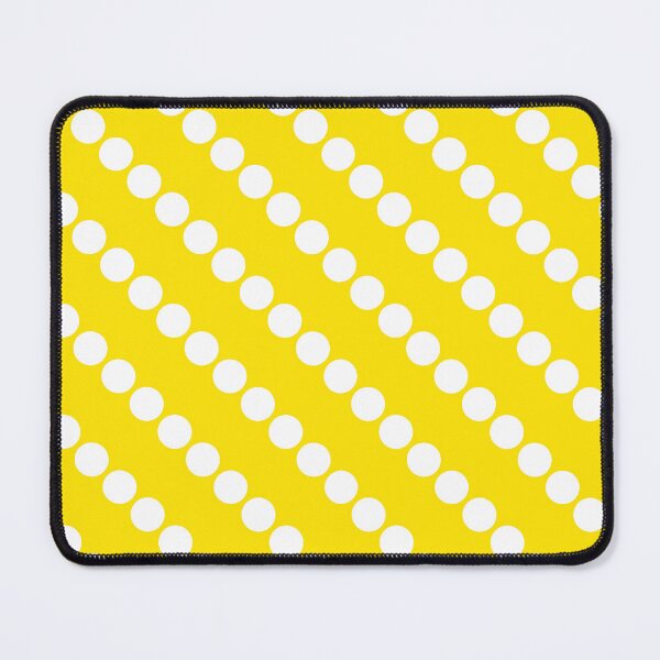 Item preview, White Polka Dots on Vivid Yellow(CL) designed and sold by POLKAIWERX.