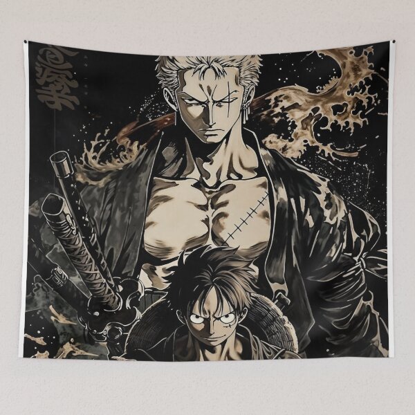 Item preview, Dual Sword Warriors of the Sea – Dark Samurai Anime designed and sold by Dyan4.