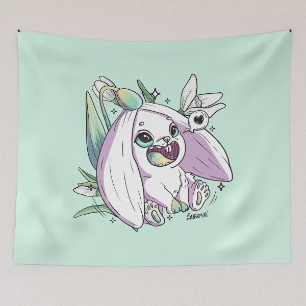 Item preview, Snowhop - Snowdrop bunny rabbit pun designed and sold by SPIRIMAL.