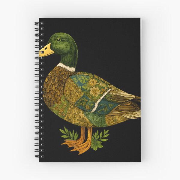 Item preview, Vintage Mallard Duck Illustration Art designed and sold by haitrieuic96.