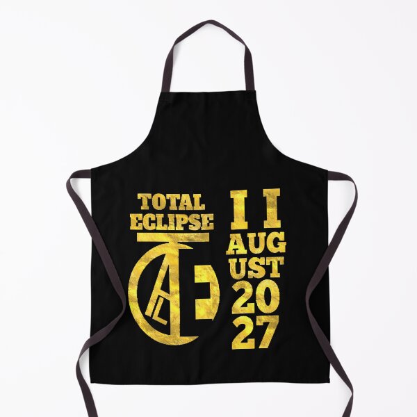 Item preview, Gold Total Solar Eclipse August 2 2027. designed and sold by Giulivo Store Graphic.
