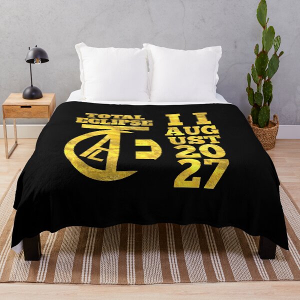 Item preview, Gold Total Solar Eclipse August 2 2027. designed and sold by Giulivo Store Graphic.