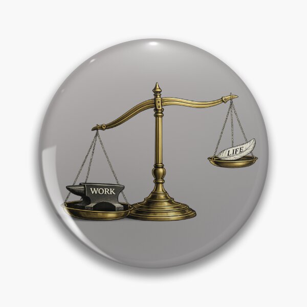 Item preview, Work-Life Balance designed and sold by OX_Bigly's Nerd Culture Designs.