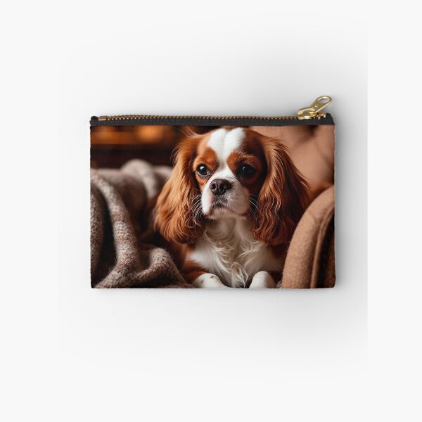 Item preview, Cozy Cavalier King Charles Spaniel in Armchair – Warm Home Interior designed and sold by AmetistLight.