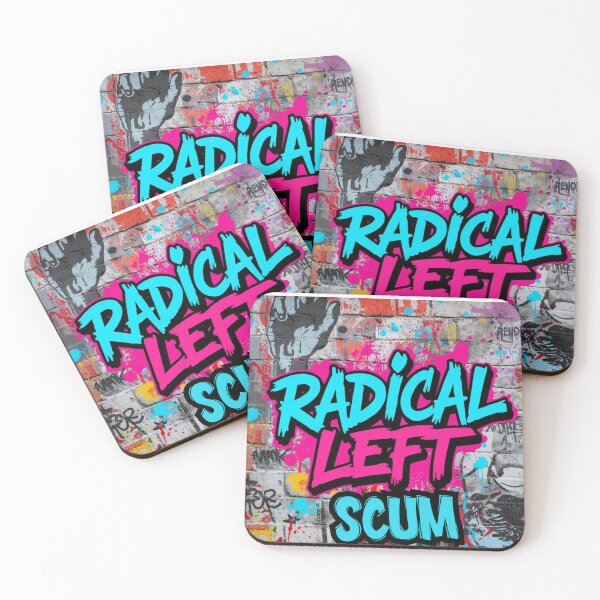 Item preview, radical left scum designed and sold by zingbing.