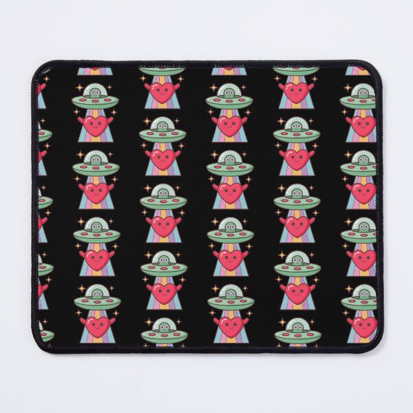 Item preview, Cute UFO Beaming Up Heart designed and sold by MonkiFlipp.