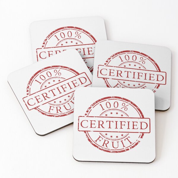 Item preview, Fun Gay Phrase Stamp 100% Certified Fruit Light designed and sold by TackyTime.