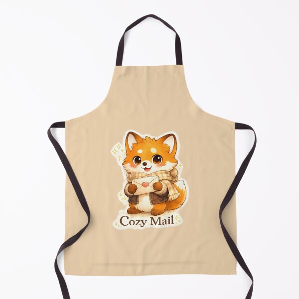 Item preview, Cozy Mail Fox – Cute Love Letter Postage Stamp Illustration designed and sold by Still Breathing Studio.