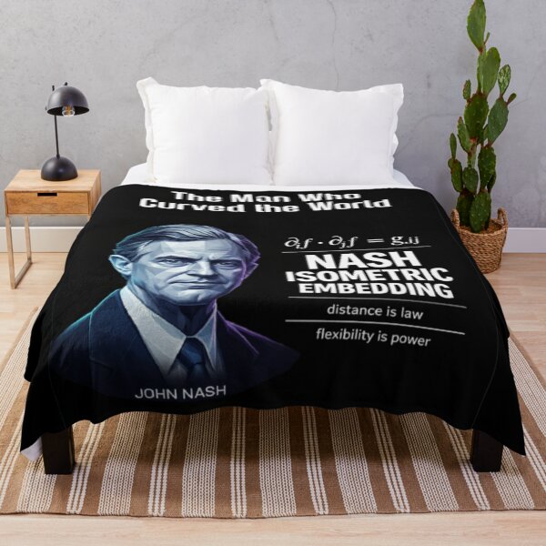 Item preview, John Nash The Man Who Curved the World designed and sold by WednesdayAndYou.