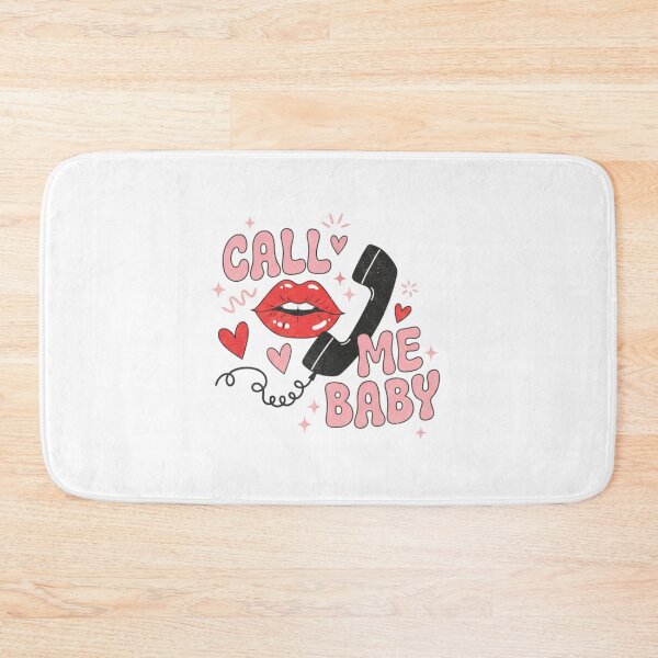 Item preview, Call Me Baby Valentines Day  designed and sold by Meryem Mamouni.