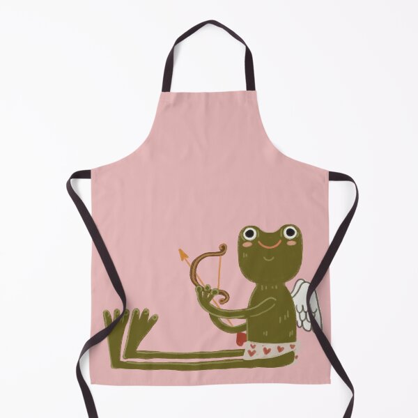 Item preview,  Long-legged frog, little cupid, a funny, charming Valentine’s Day illustration designed and sold by Dormitria.
