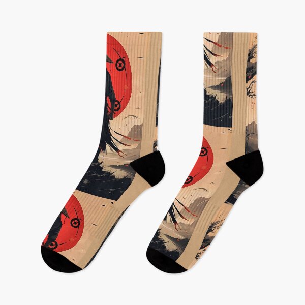 Item preview, Dark Samurai Frog - Shinobi Warrior and Cursed Red Sun Essential T-Shirt designed and sold by JhayDesign.