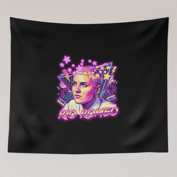 Item preview, Rio romeo fanart music album cover art typography designed and sold by ARTeez⭐️⭐️⭐️⭐️⭐️.