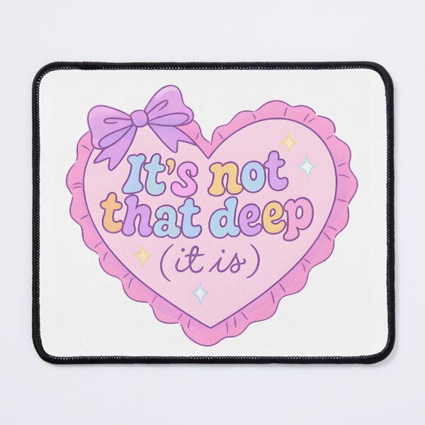 Item preview, It’s Not That Deep (It Is) Heart designed and sold by PenningFinnCo.