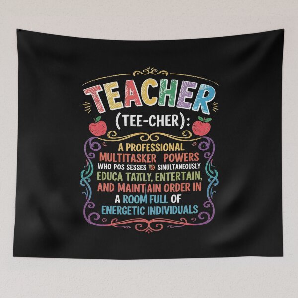Item preview, Teacher Definition -  Teaching School Teacher  designed and sold by MarkLeedsArt.