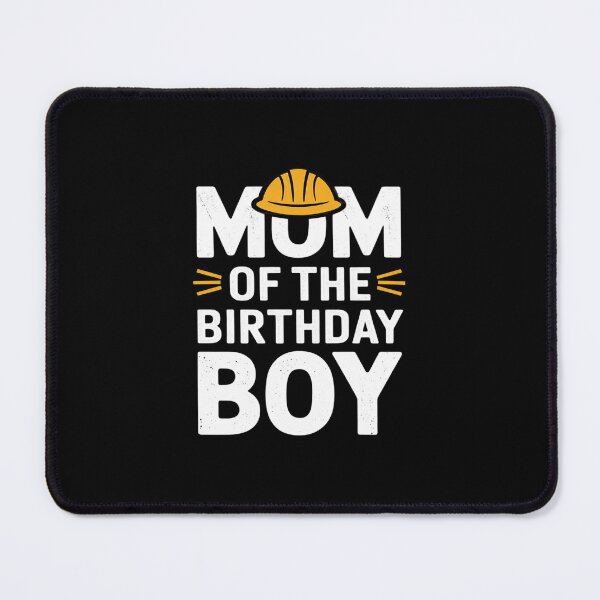 Item preview, Mom of the Birthday Boy Construction Birthday Party Hat designed and sold by DigitaldeligArt.