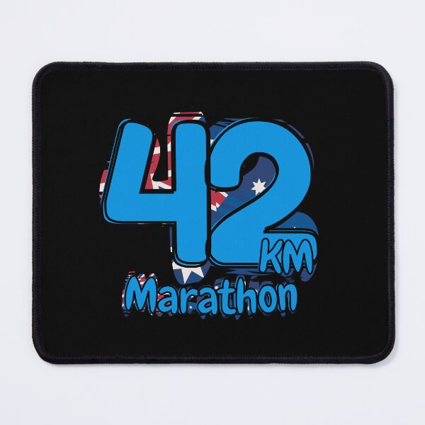 Item preview, Marathon Running Achievement - Australia - Royal Blue designed and sold by NineSevenFour.