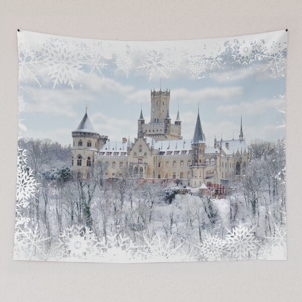 Item preview, Marienburg Castle in the snow designed and sold by Talpha.