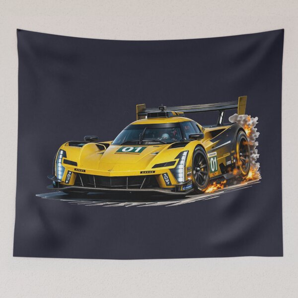 Item preview, High-Speed Race Car Illustration – Motorsport Art 6 designed and sold by VoglR.