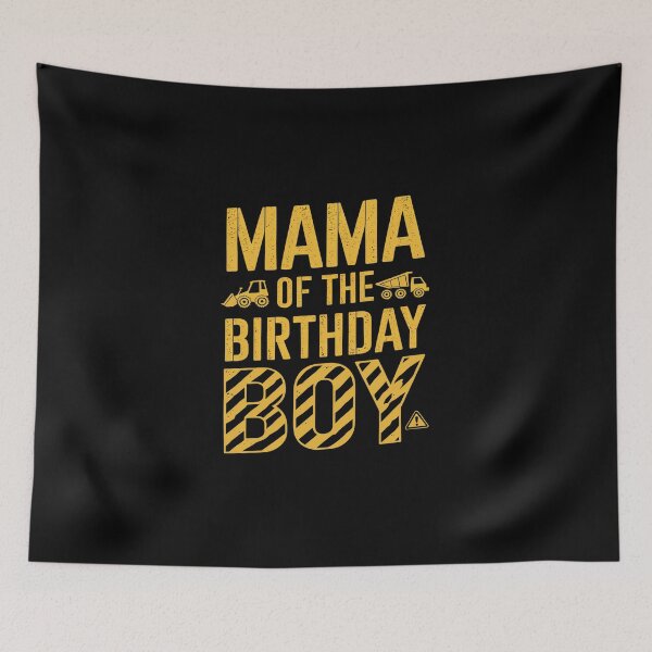 Item preview, Mom Of The Birthday Boy Construction Theme Party Matching1  designed and sold by DigitaldeligArt.