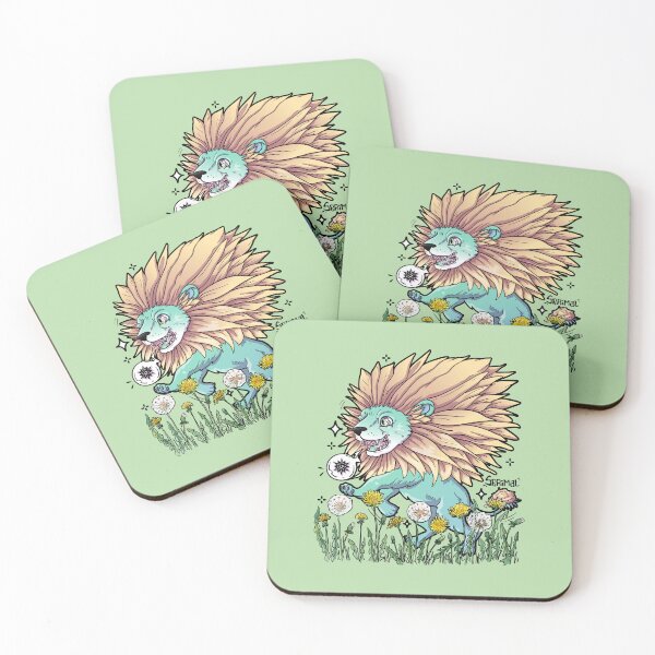 Item preview, Dandy Lion - dandelion lion pun designed and sold by SPIRIMAL.