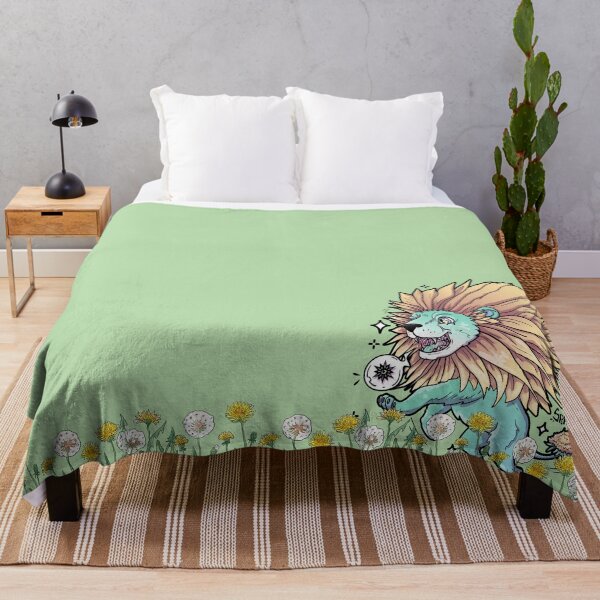 Item preview, Dandy Lion - dandelion lion pun designed and sold by SPIRIMAL.