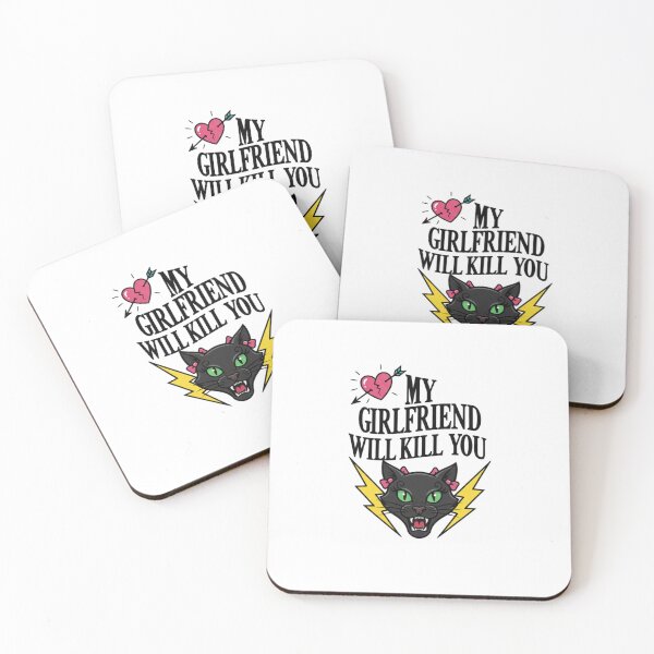 Item preview, My Girlfriend Will fight You,Funny Boyfriend Valentine designed and sold by Meryem Mamouni.