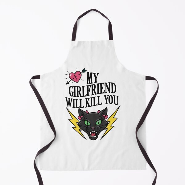 Item preview, My Girlfriend Will fight You,Funny Boyfriend Valentine designed and sold by Meryem Mamouni.