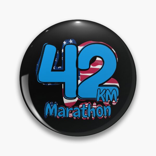Item preview, Marathon Running Achievement - United States - Royal Blue designed and sold by NineSevenFour.