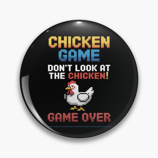 Item preview, Trendy Chicken Game Pixelated Humour  designed and sold by MarkLeedsArt.