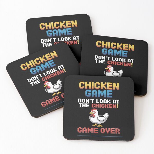 Item preview, Trendy Chicken Game Pixelated Humour  designed and sold by MarkLeedsArt.