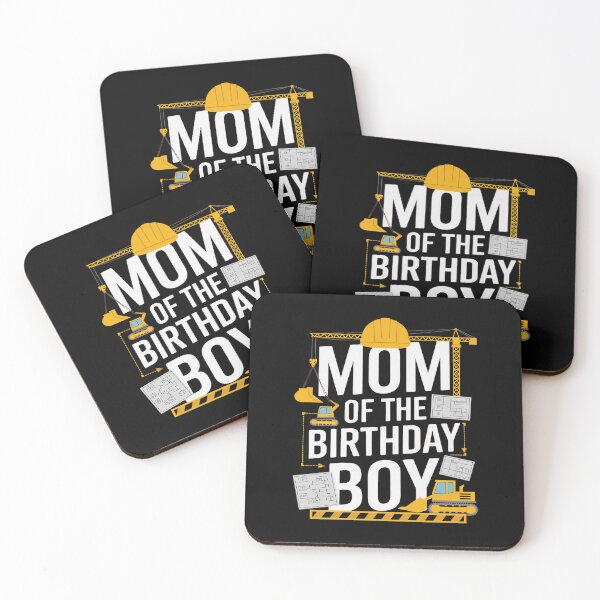 Item preview, Mom of the Birthday Boy Construction Worker Bday Party 1  designed and sold by DigitaldeligArt.